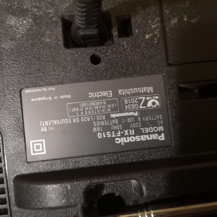 Radio jamnik panasonic RX-FT510