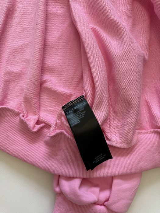 зип худи Balenciaga Pink polo Paris  zip L Xl