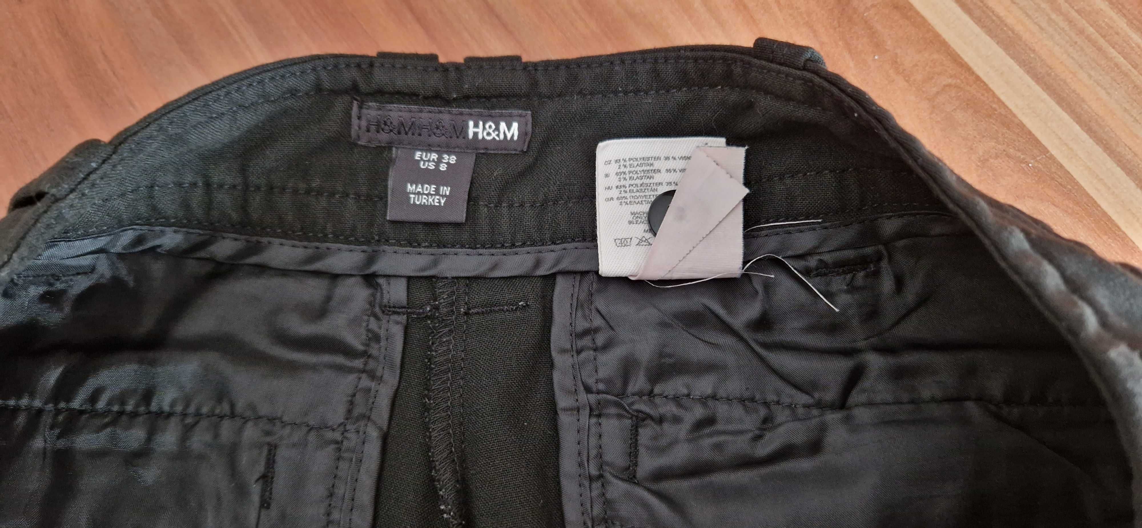 Spodenki szorty eleganckie damskie H&M r.38 M