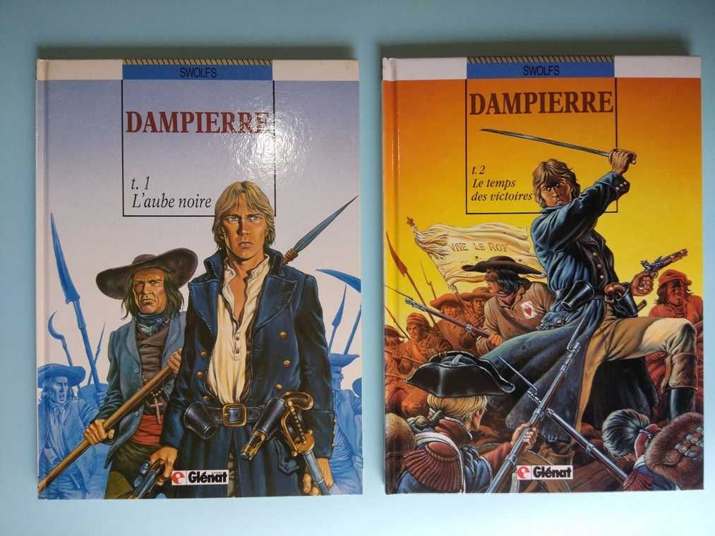 Dampierre - por Yves Swolfs - Vols. 1 e 2 - Ed. Glénat