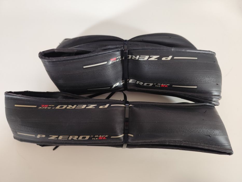 2x Opony szosowe Pirelli P zero Race TLR SL jak nowe