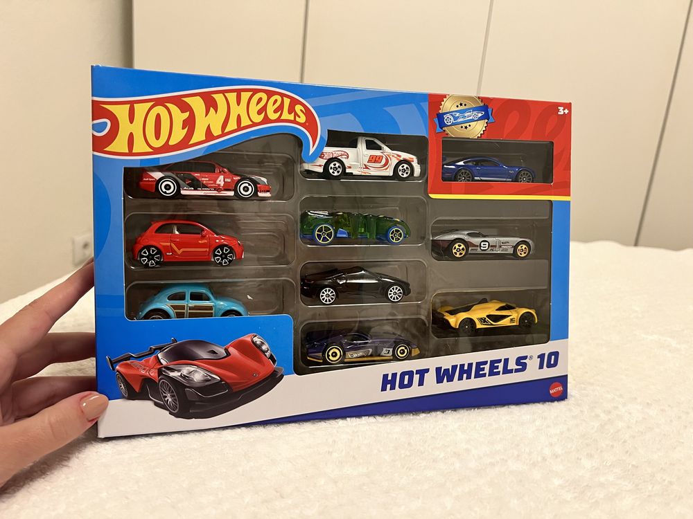 Conjunto carrinhos 10 Hot Wheels