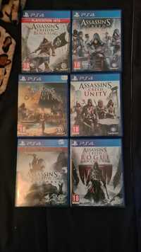 Assassin's Creed pack 6 ps4/ps5
