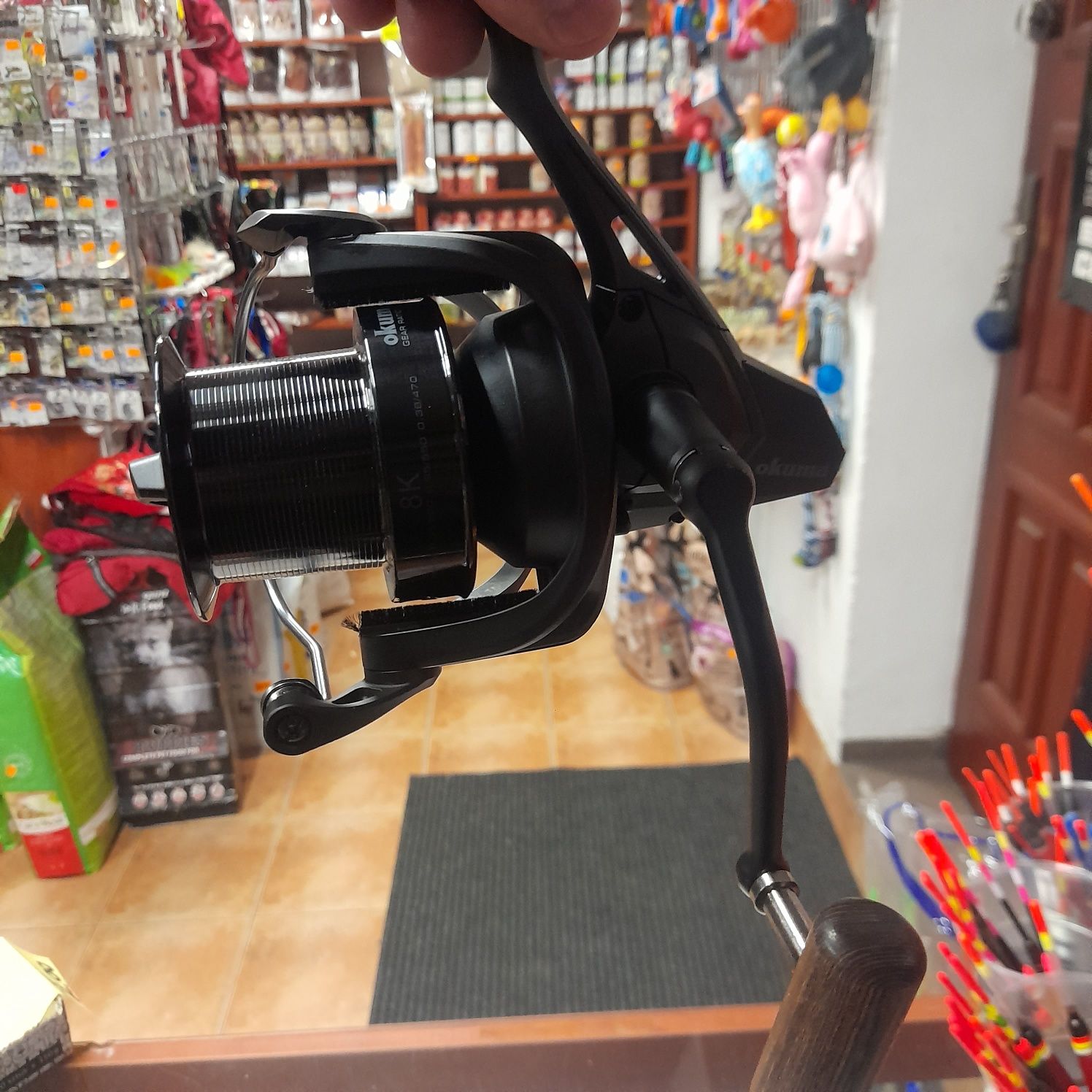Kołowrotek okuma 8 k 2 szt likwidacja sklepu