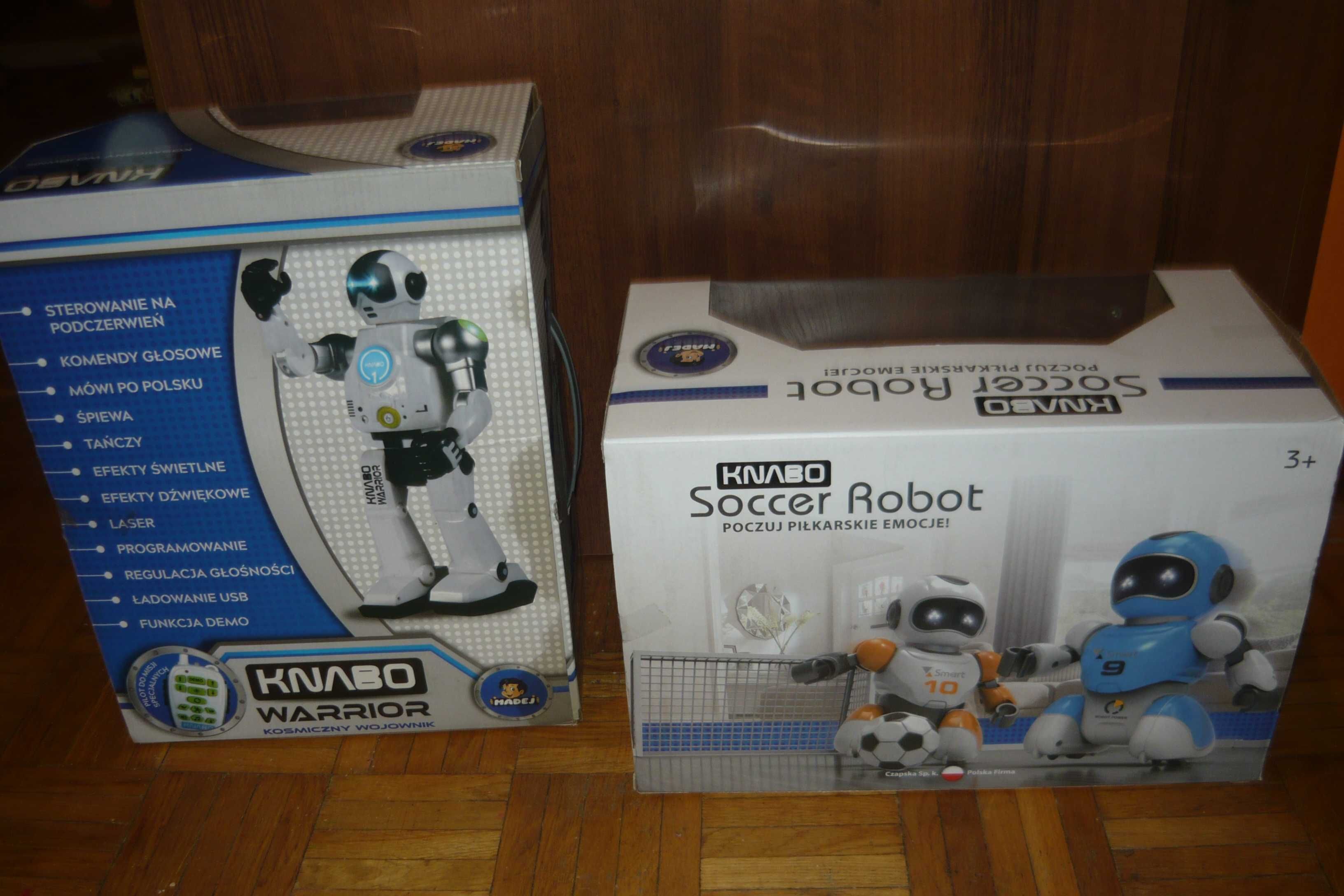 Roboty Zdalnie Sterowane - Wojownik i Piłkarze