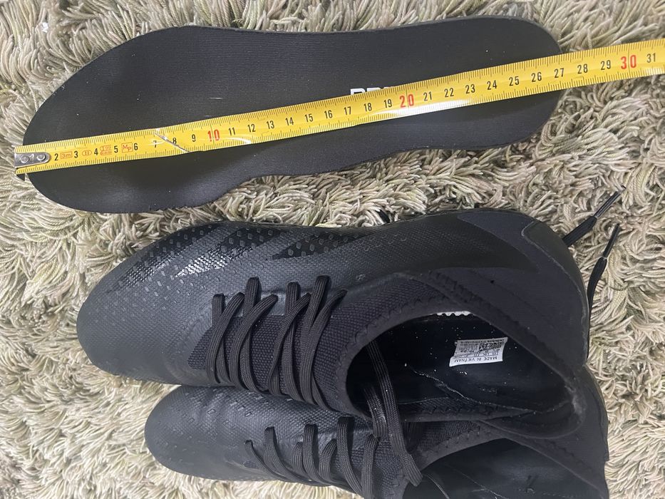Футбольні бутси Adidas Predator Accuracy 3 Fg Black 43,5p
