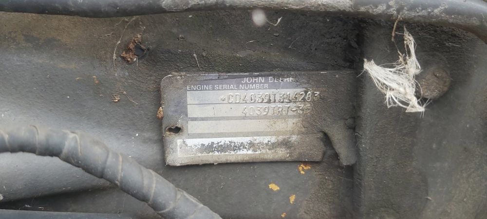 Silnik john deere renault 4039trt-35 okolo 90KM