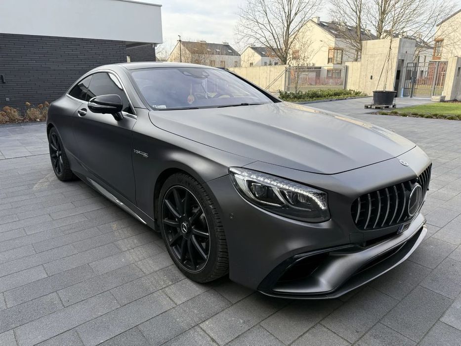 Mercedes-Benz Klasa S Mercedes S63 AMG Coupe 4 matic, lift, brabus