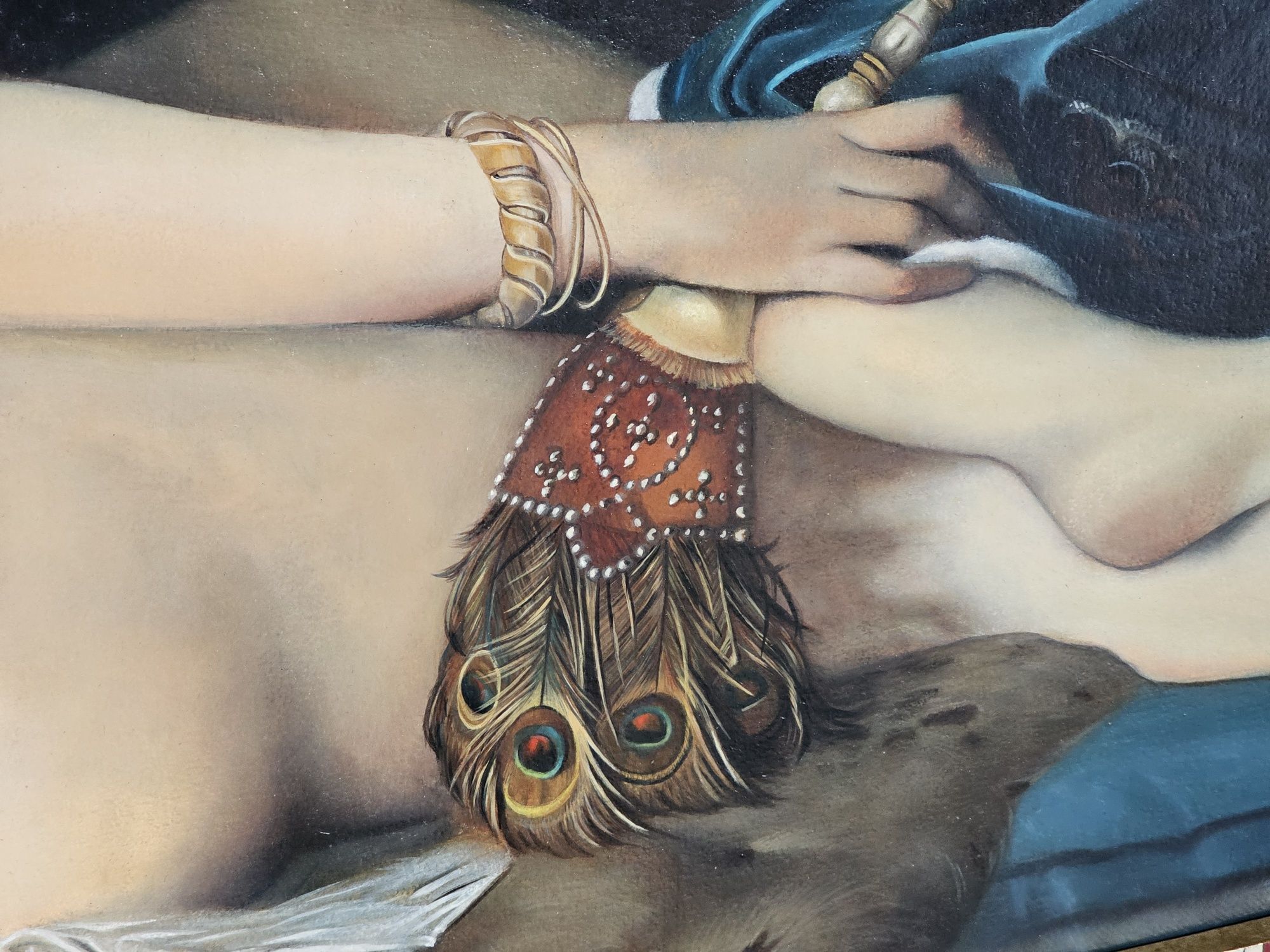 Inspiracja: wg ,,Wielka Odaliska' Jean Auguste Dominique Ingres