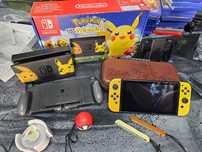 Limitowana Konsola Nintendo Switch Pikachu & Eevee Edition 2 pokrowce