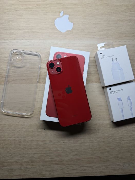 iPhone 13 128gb czerwony bateria 100% komplet