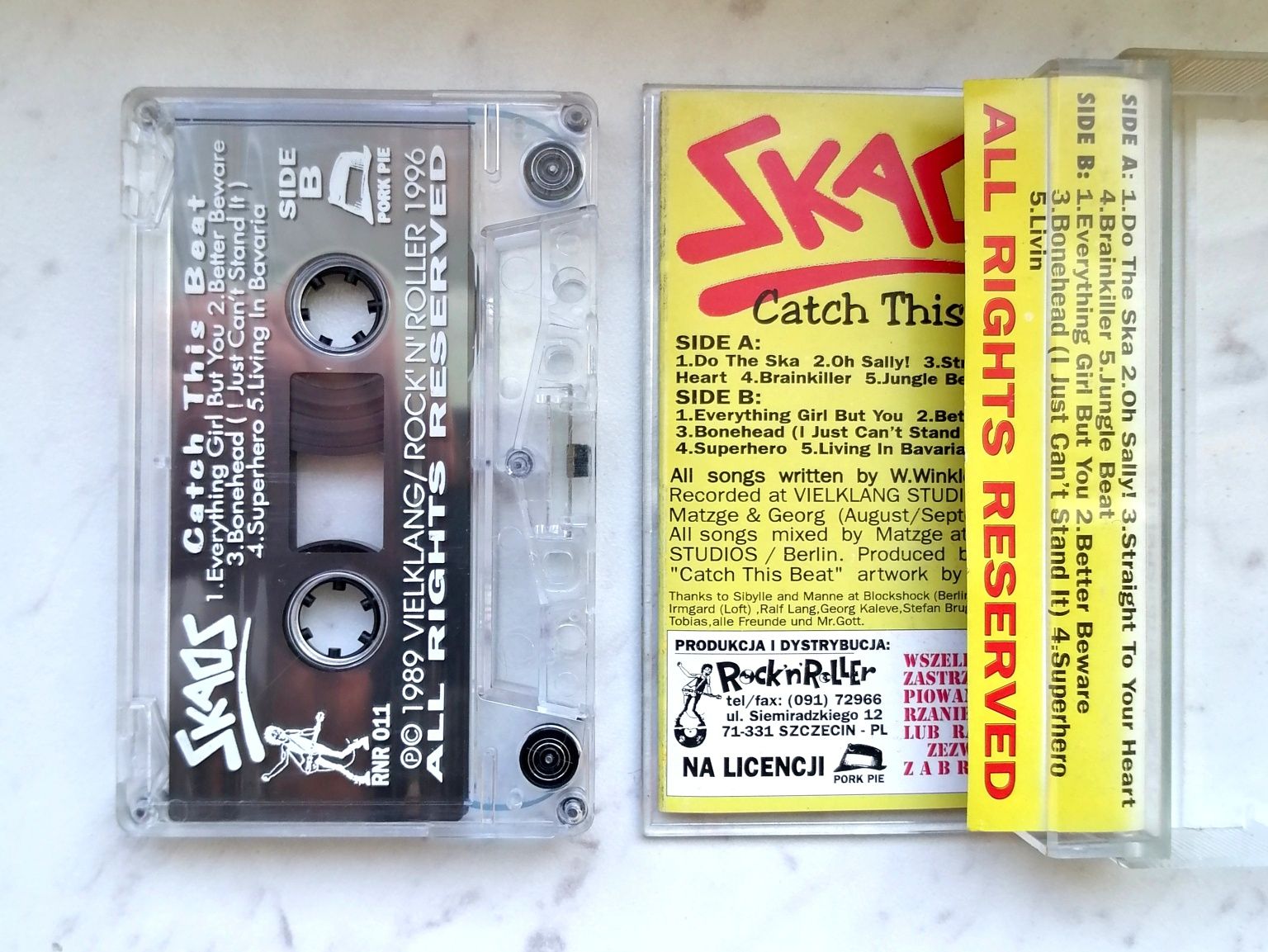 Skaos – Catch This Beat - kaseta