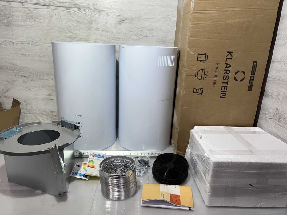 Вытяжка кухонная островная витяжка острівна Klarstein Beretta 650 m³/h