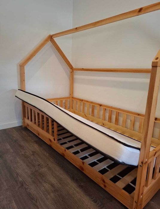 Cama Infantil em Madeira – Estilo Casinha