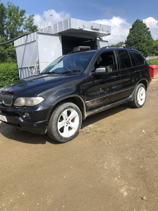 Мотор двигун АКПП BMW X5 e53 разборка шрот 3.0d бмв х5 запчасти детали