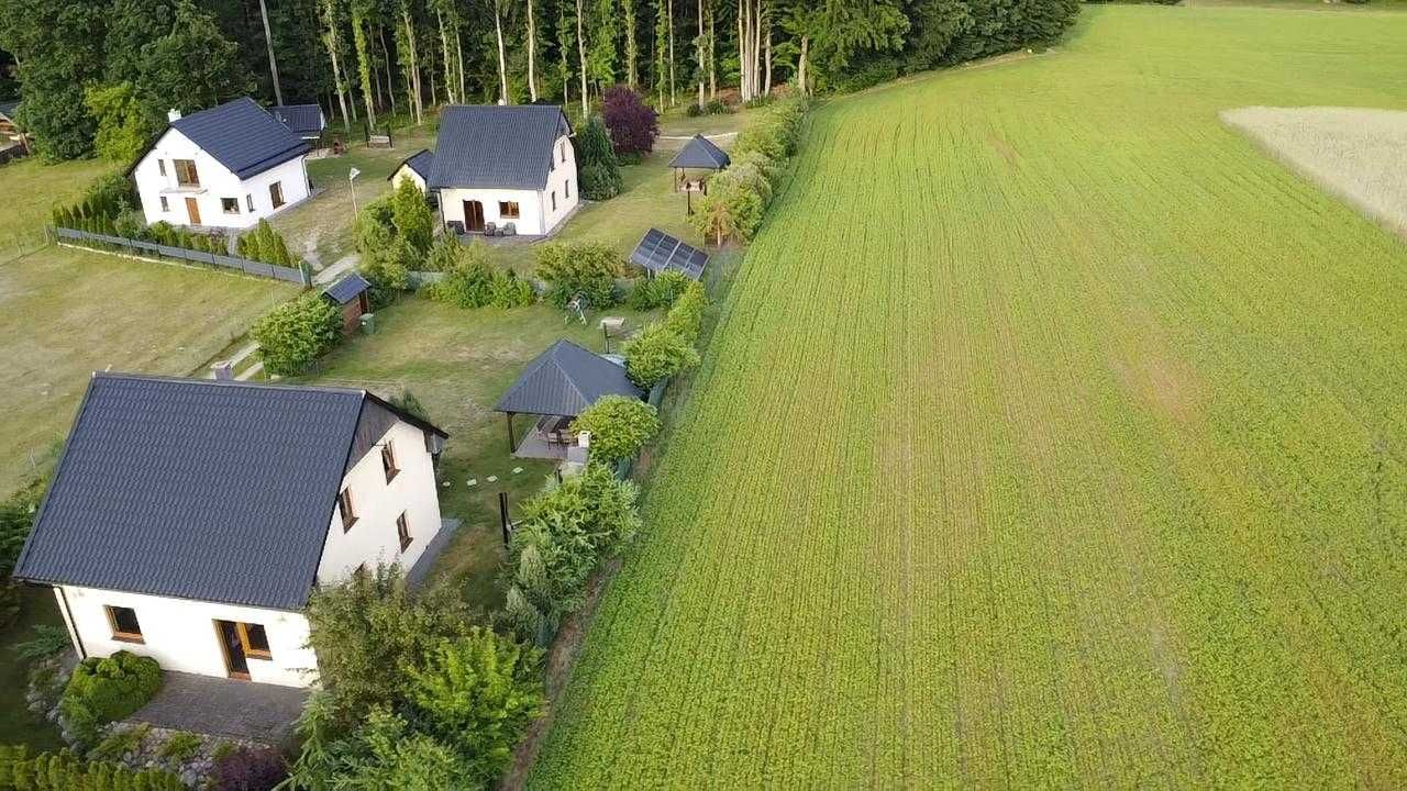 Domek z balią jacuzzi na wyłączność , jezioro, las. Kaszuby