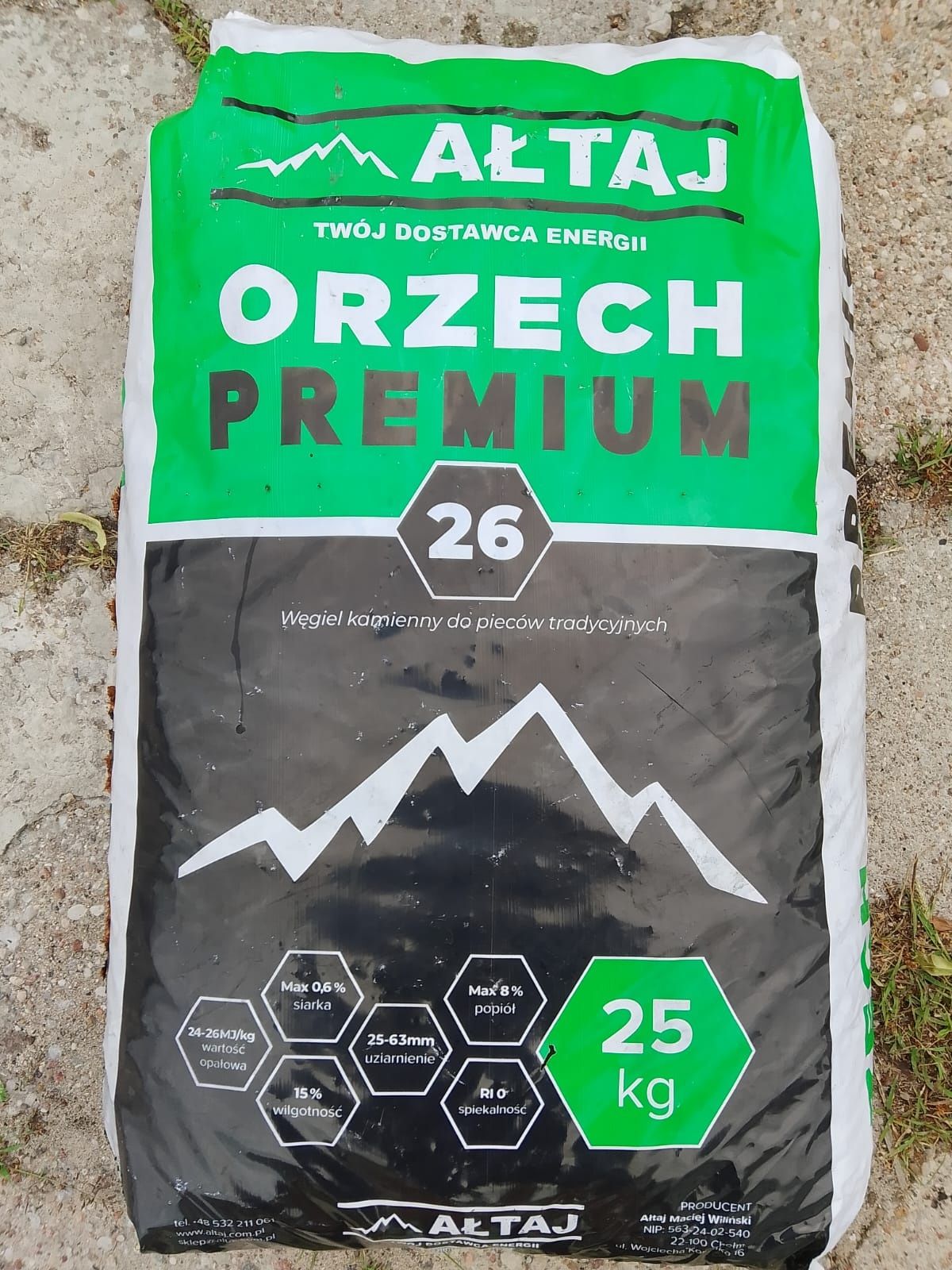 WĘGIEL ORZECH , orzech , węgiel , opał , ekogroszek