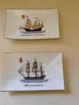 2 Cinzeiros em porcelana da Vista Alegre