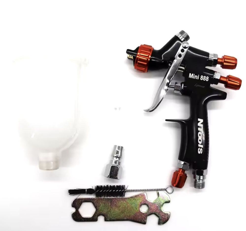 Краскопульт Devilbi mini jet від фірми Ntools HVLP 1.2 дюза