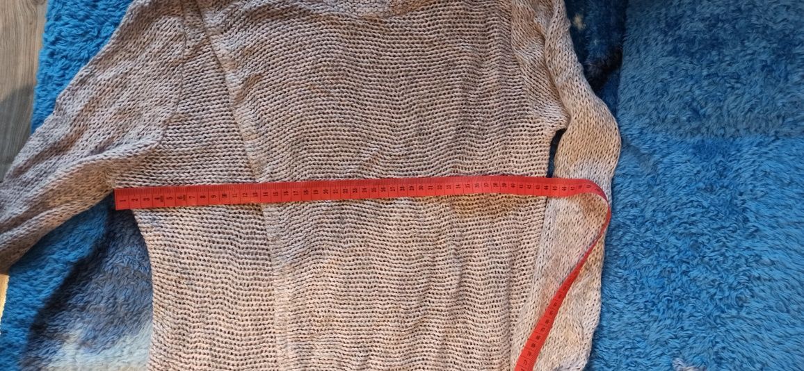 Sweter gruby przyjemny do karmienia rozm L