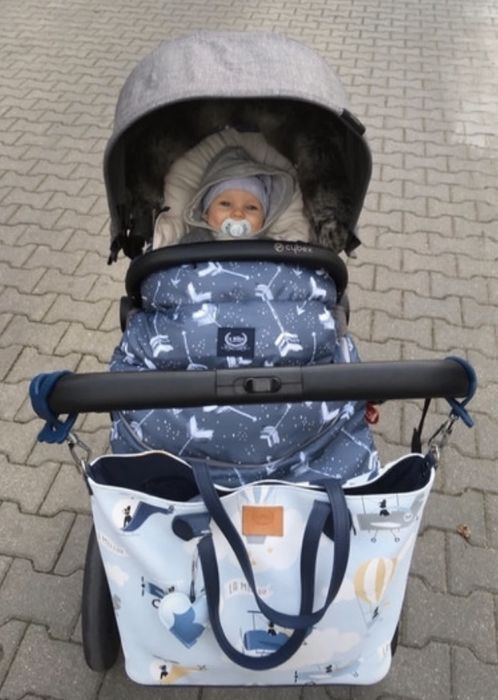 Cybex Priam Manhattan zestaw gondola plus spacerówka