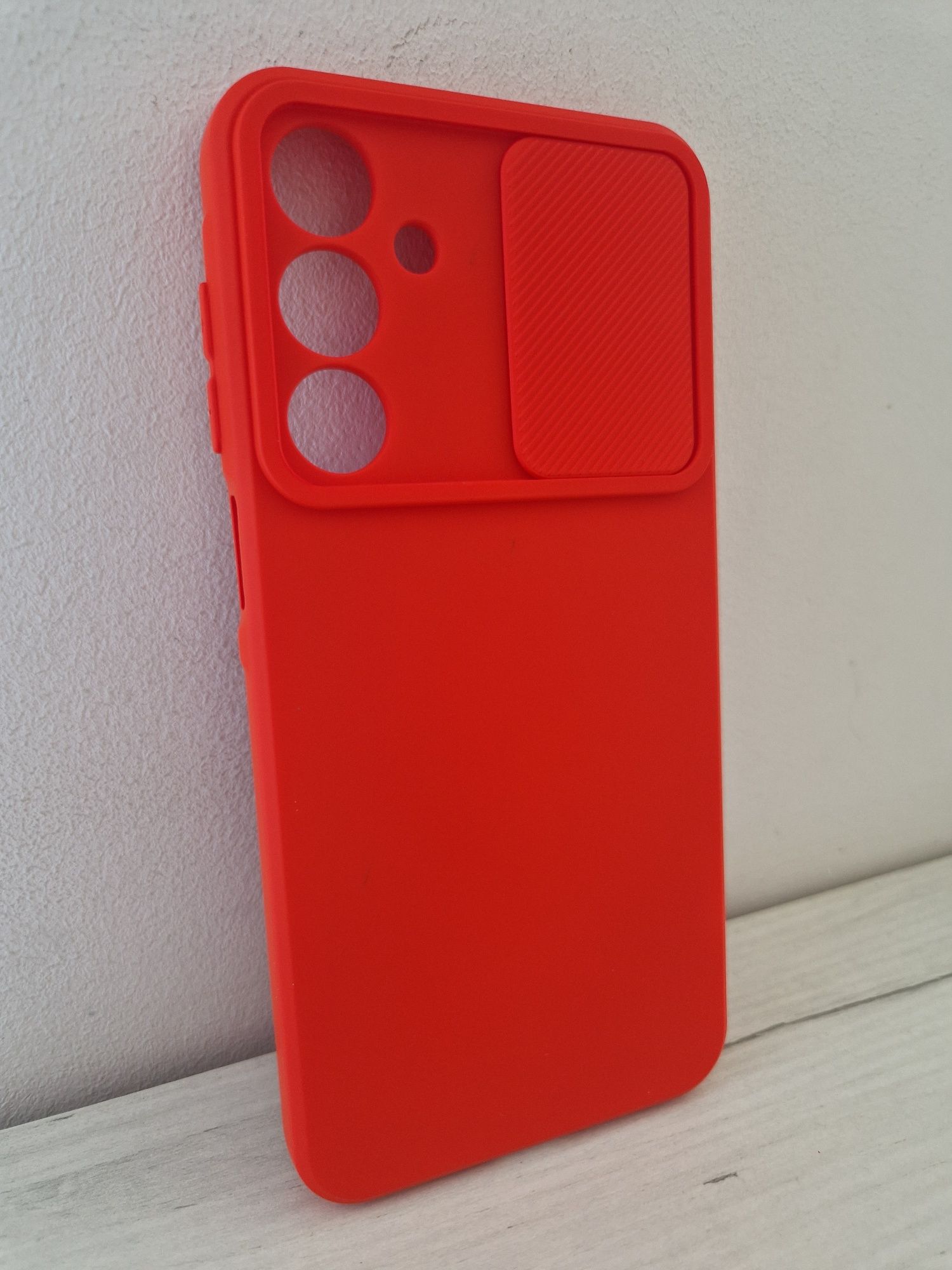 Camshield Soft do Samsung Galaxy A16 4G/5G Czerwony