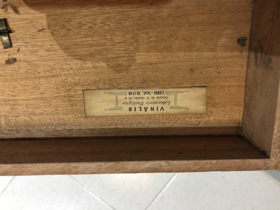 Ebuliômetro  Salléron J. Dujardin  - Laboratório enológico