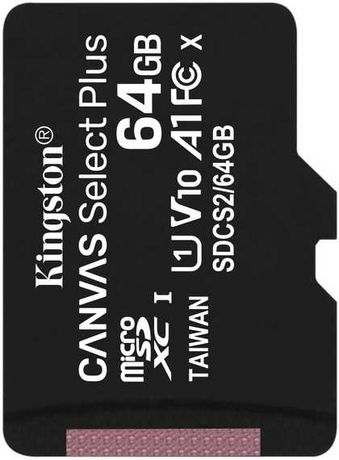 Kingston microSDXC 64GB (SDCS2/64GBSP)
