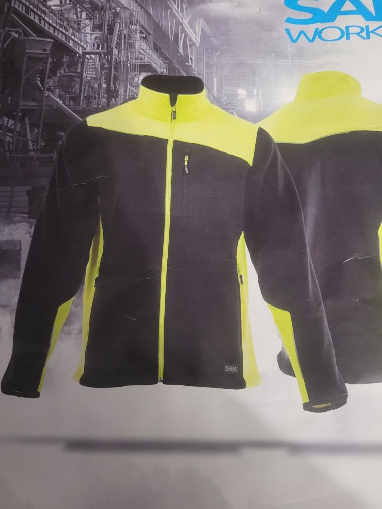 Bluza gruba  polarowa męska comfort