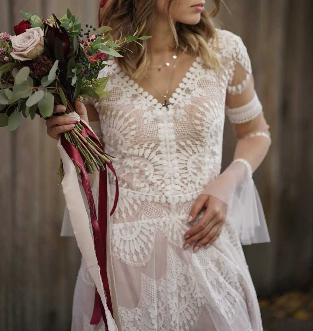 Весільна сукня в стилі Бохо