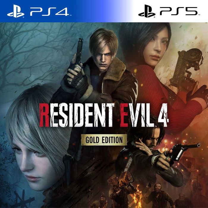 Resident Evil 4 PS4/PS5 PS VR2 Акаунт Gold Edition