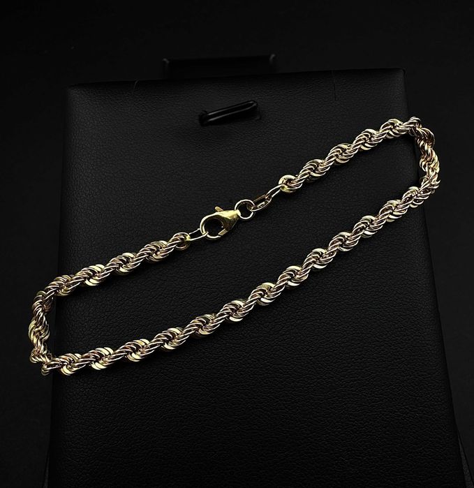 Złota bransoletka KORDEL 3,05g PR.585 14K dł. 19cm