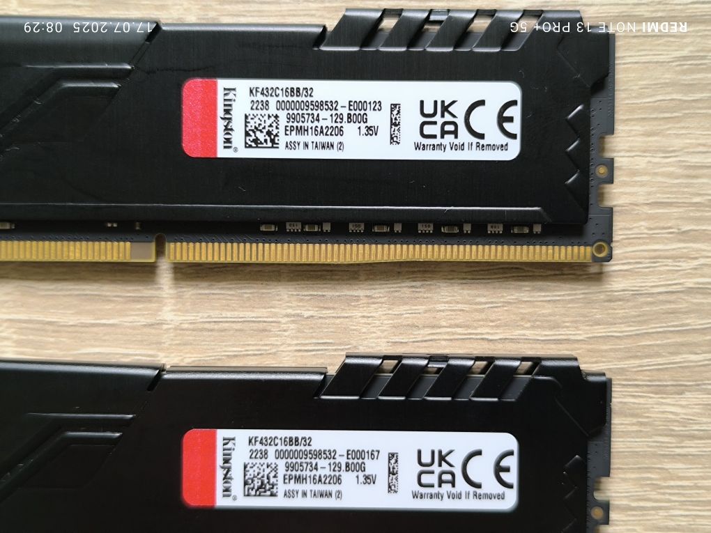 Pamięć RAM DDR4 64GB (2x32) 3200 CL16 Kingston Fury Beast