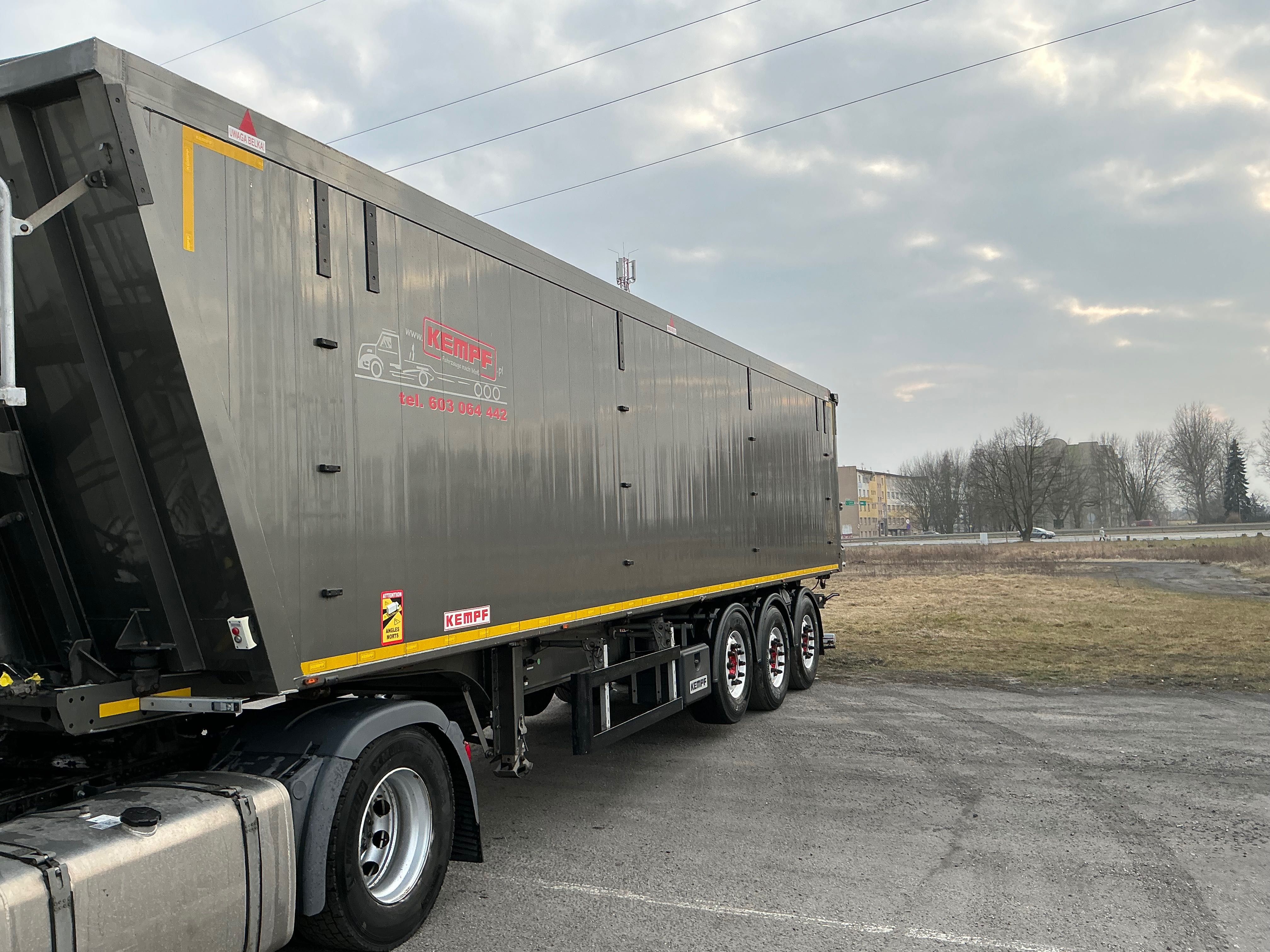 Sprzedam naczepę KEMPF 2018r 55m3