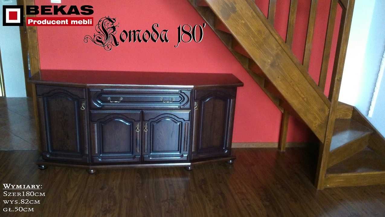 Stylowa komoda 160` nowa lakierowana Bekas