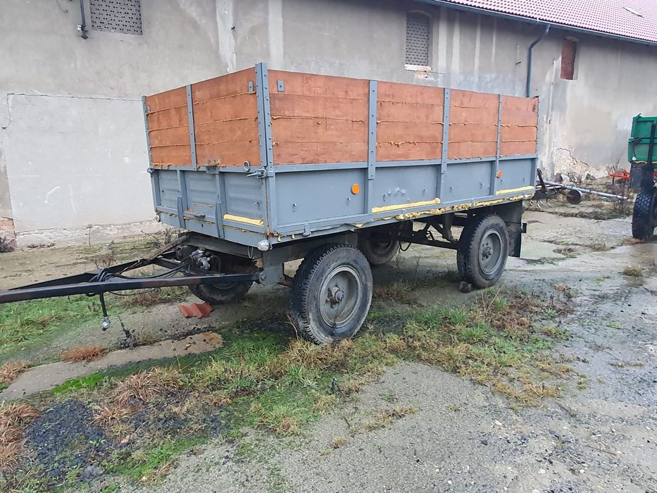 SANOK D 46B  Przyczepa rolnicza zarejestrowana marki SANOK D 46B