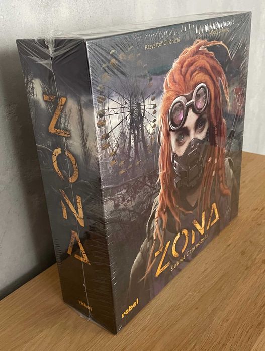 Zona: Sekret Czarnobyla | wyd. Rebel | NOWA!!! folia - gra planszowa