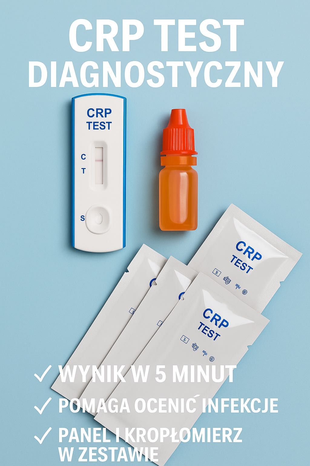 CRP Test diagnostyczny – wynik już w 5 minut