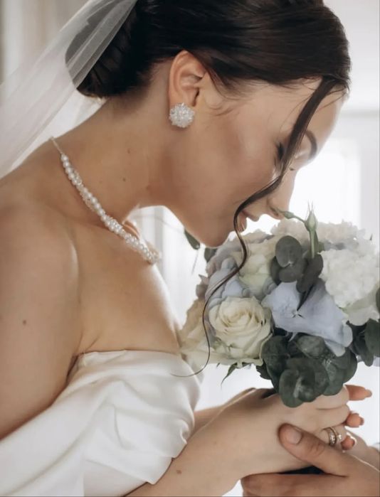 Комплект прикрас нареченої для весільного образу