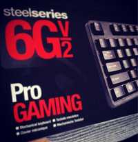 Teclado Gaming Steelseries 6GV2 usado mas em bom estado geral