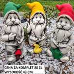 ozdoba figurki gipsowe ogrodowe figurka gipsowa skrzat krasnal dekor