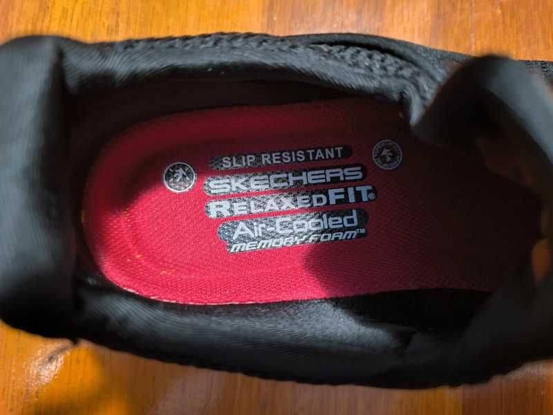 Sapatilhas pretas da Skechers