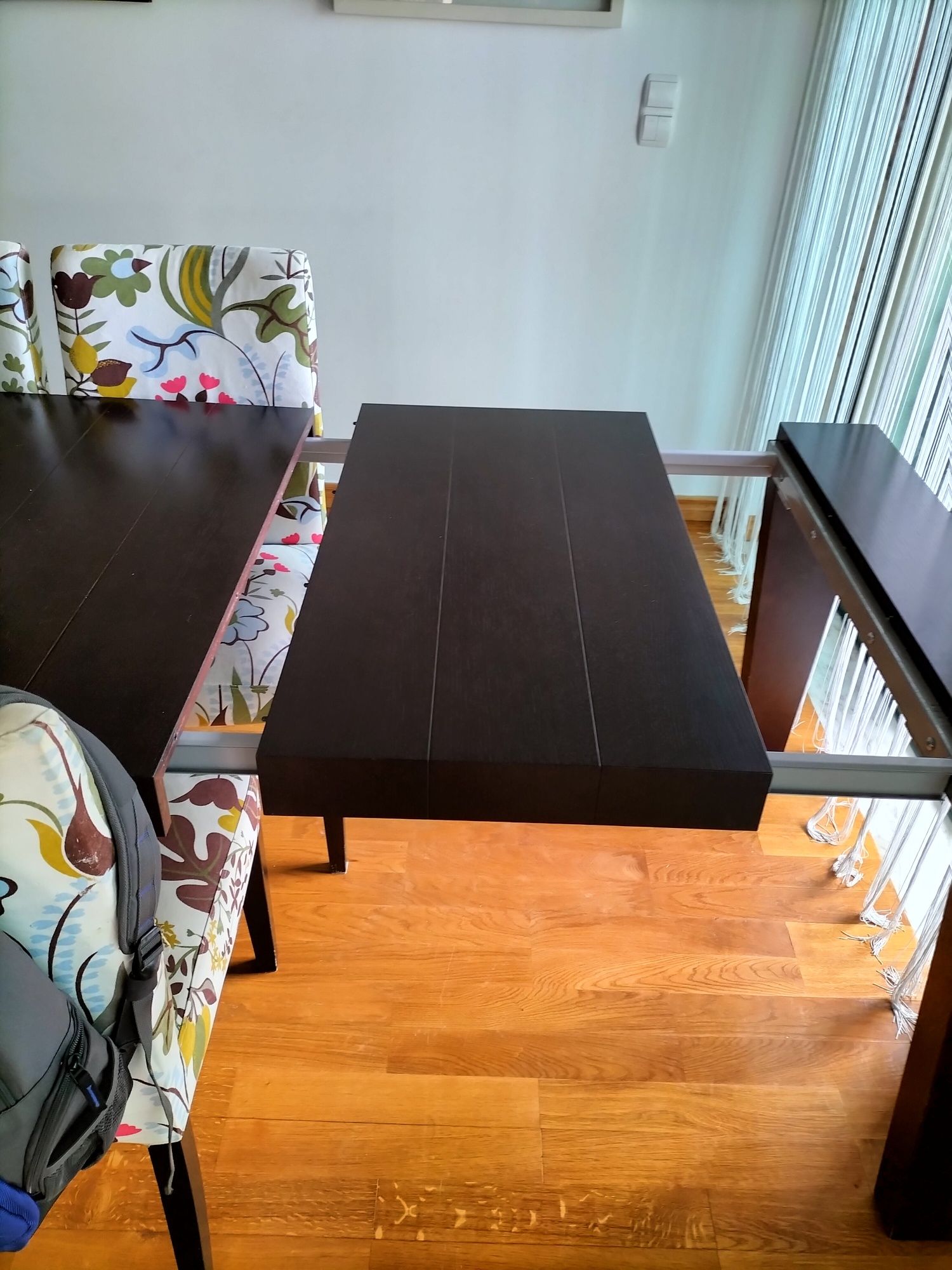 Mesa de Sala de Jantar Interforma preto Wengé