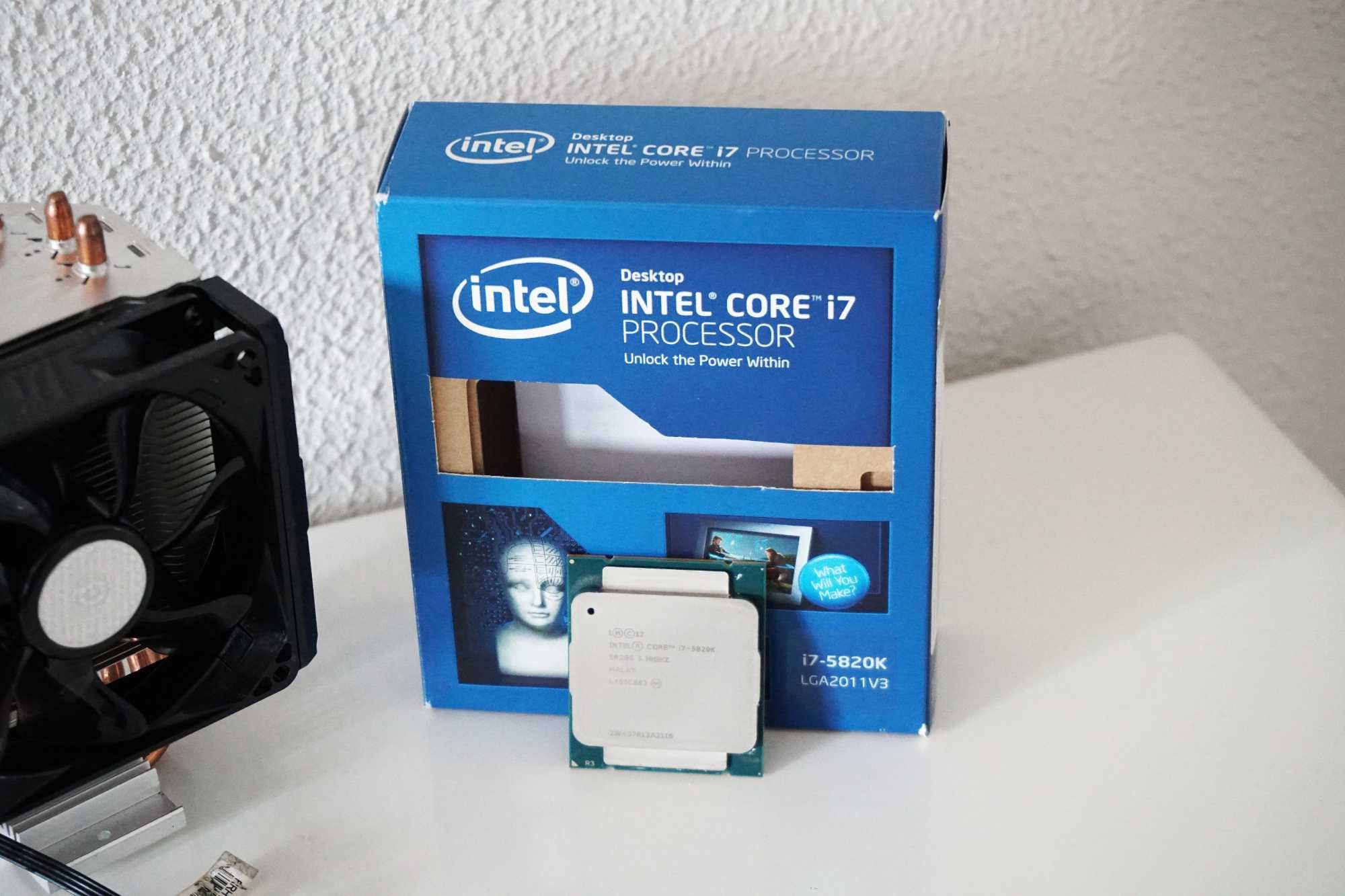 Intel Core i7 5820K socket LGA 2011 V3 + Cooler da Cooler Master