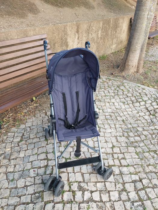 Carrinho passeio azul bebe