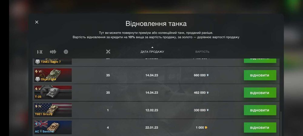 Акаунт ворлд оф танкс блітс