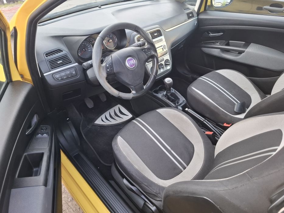 Fiat Grande Punto 1.3 JTD 2008 Klima Elektryka Wspomaganie Alufelgi