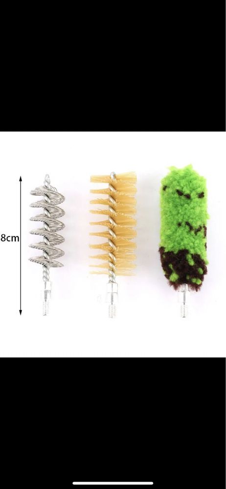 Чистка для 12 калибра. Ершики для чистки 12 калибр