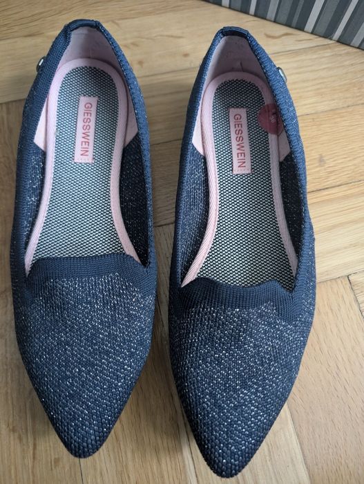 Nowe giesswein baleriny granatowe 36