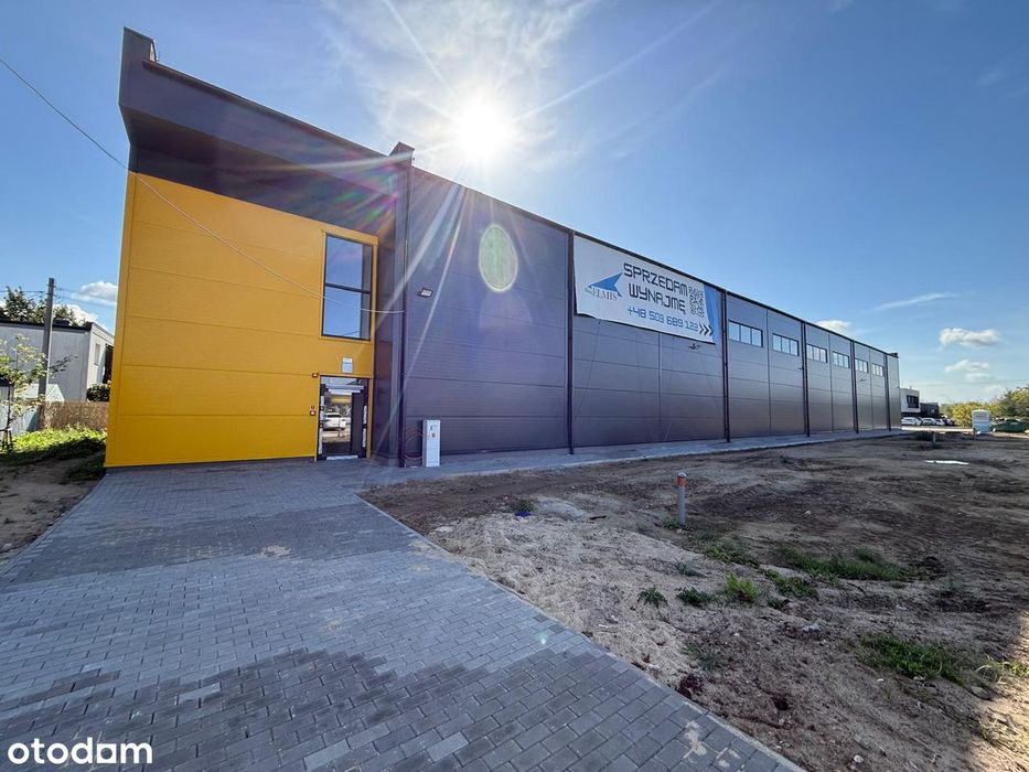 Hala Magazynowa z wydzieloną częścią biurową | z PNU | Łomianki